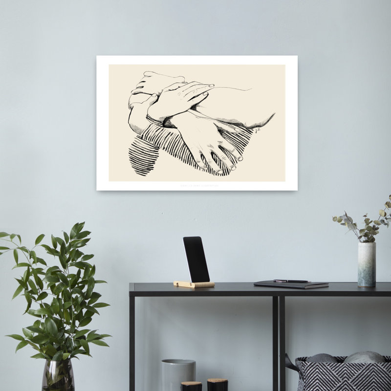 Art contemporain, art contemporain abstrait, H 16 po x l 24 po