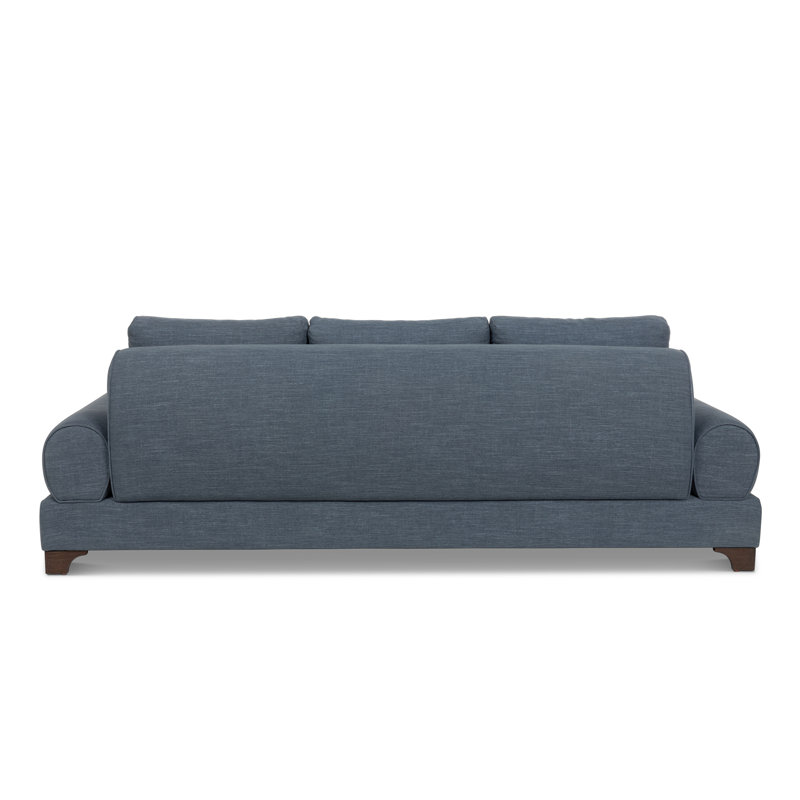 Frenchy French Sofa, Heathered Navy