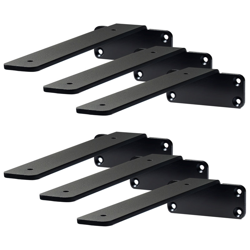 Floating Shelf Brackets, 2.5cm H x 30.5cm W x 7.6cm D