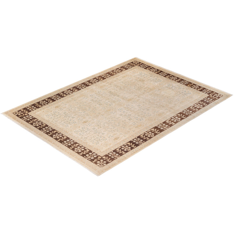 Sakiko One-of-a-Kind 9' 0" X 12' 6" Hand Knotted Area Rug