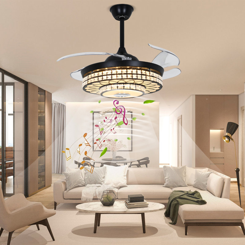 Bipnesh Ceiling Fan with Light Kit