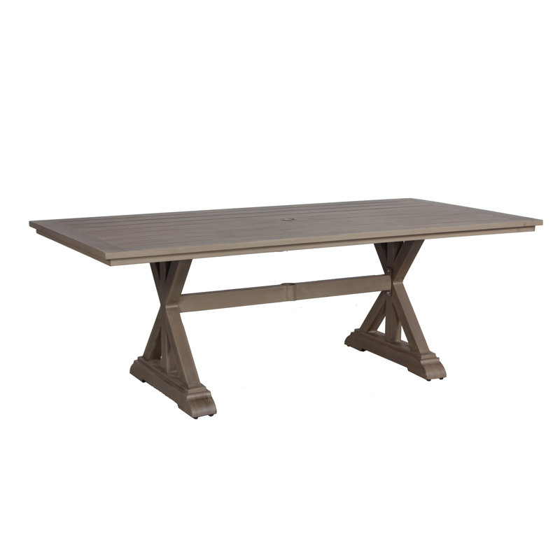 Table de salle à manger en métal Windcrest