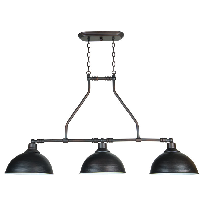 Miramar 3 - Light Kitchen Island Pendant, Antique Bronze