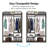 Damarea 47.24'' Clothes Rack-1871128953