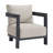 Sherrod Chair - Dark Grey And Olefin Beige (2 Per Carton)