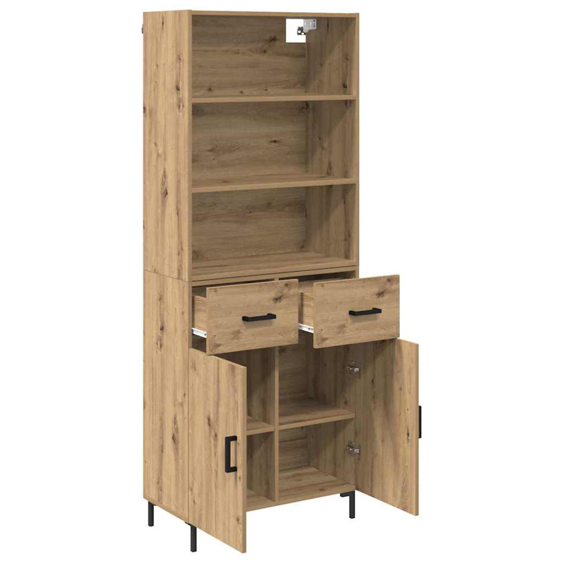 69.5cm Sideboard, Artisan Oak
