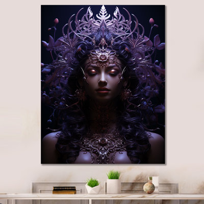 Hindouisme Ardhanarishvara Shiva Shakti, reproduction d'art sur toile