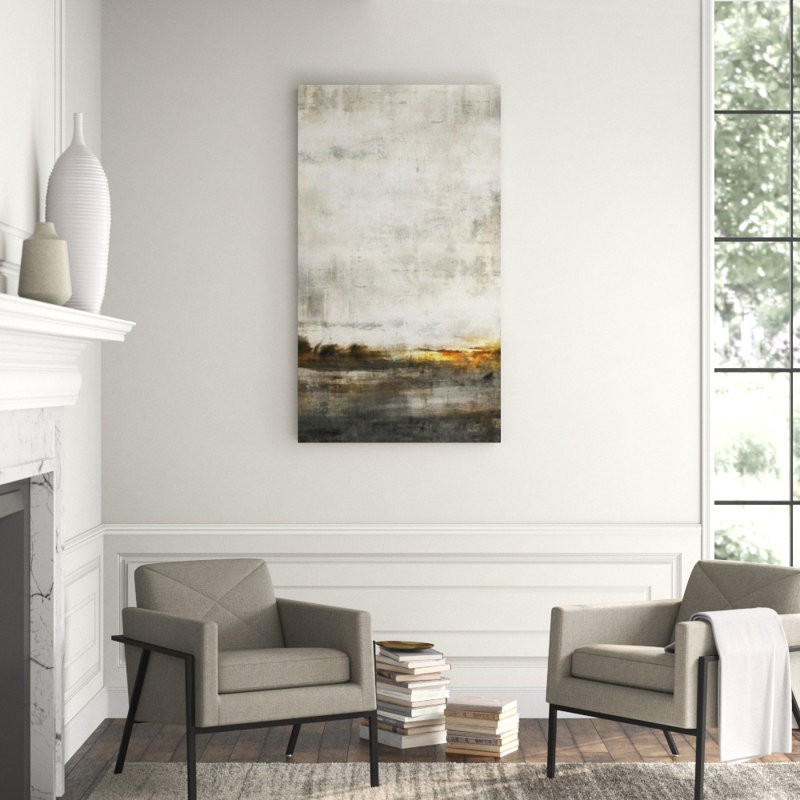Lunar Surface II Print by Austin Beiv, Knife Gel, 42" H x 24" W x 1.5" D