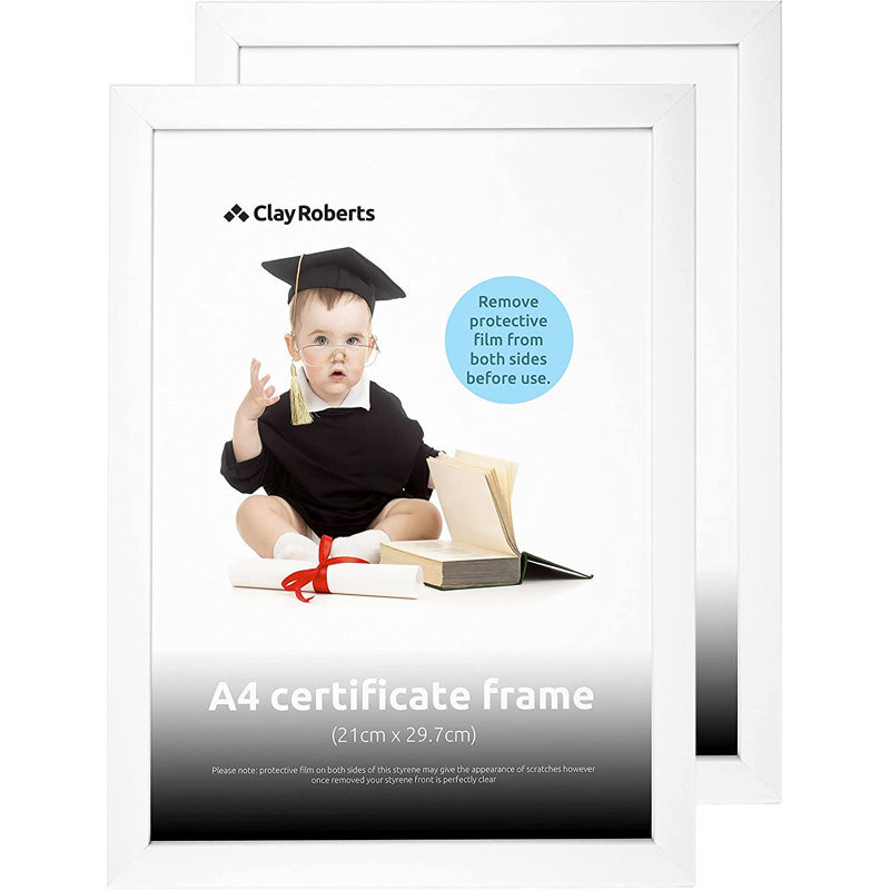 Single Picture Frame - Frames Included: 2, White