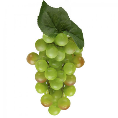 6? Fruit artificiel grappe de raisin vert