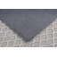Tapis en laine tufté à la main à motif géométrique abstrait en relief.-2026515986