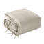 Ensemble de housse de couette lavable en lin beige à densité de tissage 220 fils-1082405120
