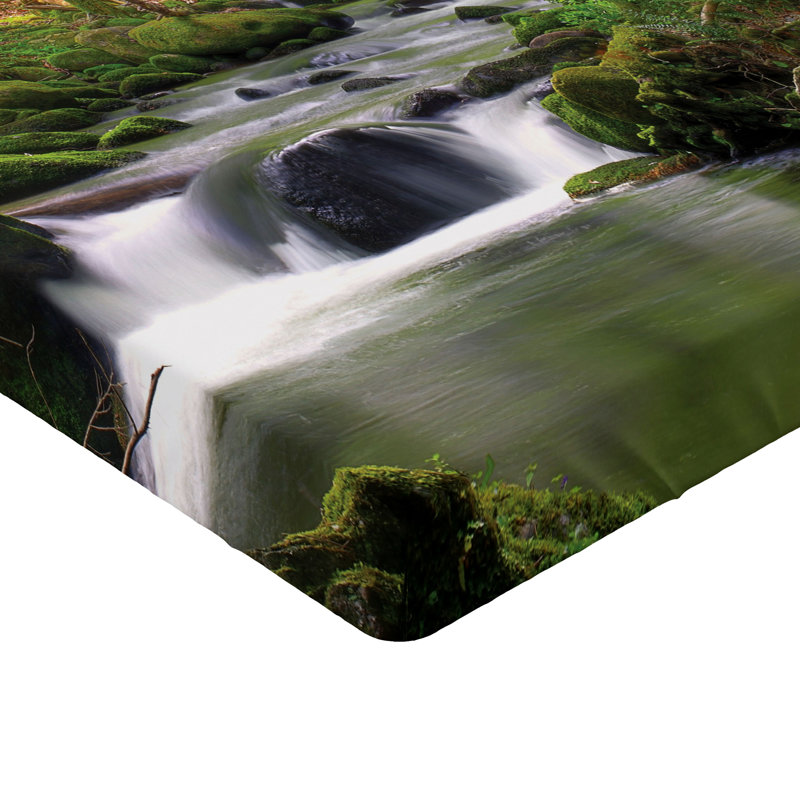 Ensemble de 2 drap-housse Ambesonne River, Drap-housse de taille simple