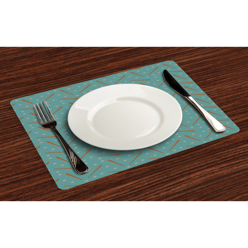 Polyester Sports Rectangle Placemat