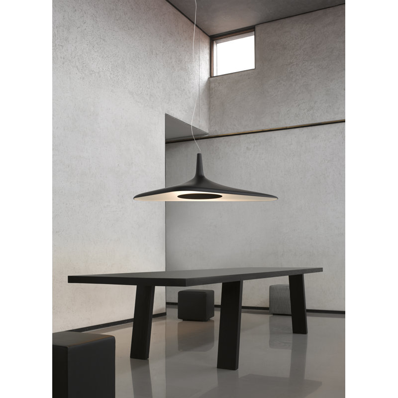 Soleil Noir Pendant, Black