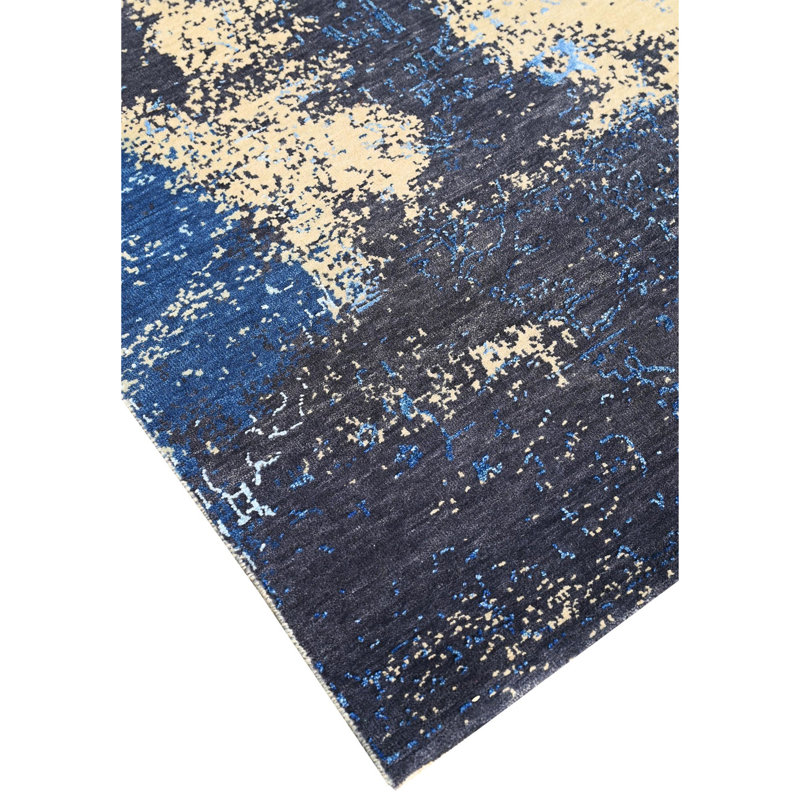 CAR2KCUT4MU00 Abstract Area Rug, Rectangle 9' x 12'