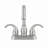 Modern High-Arc Centerset Bathroom Faucet with Drain Assembly(Set of 2)-128613767