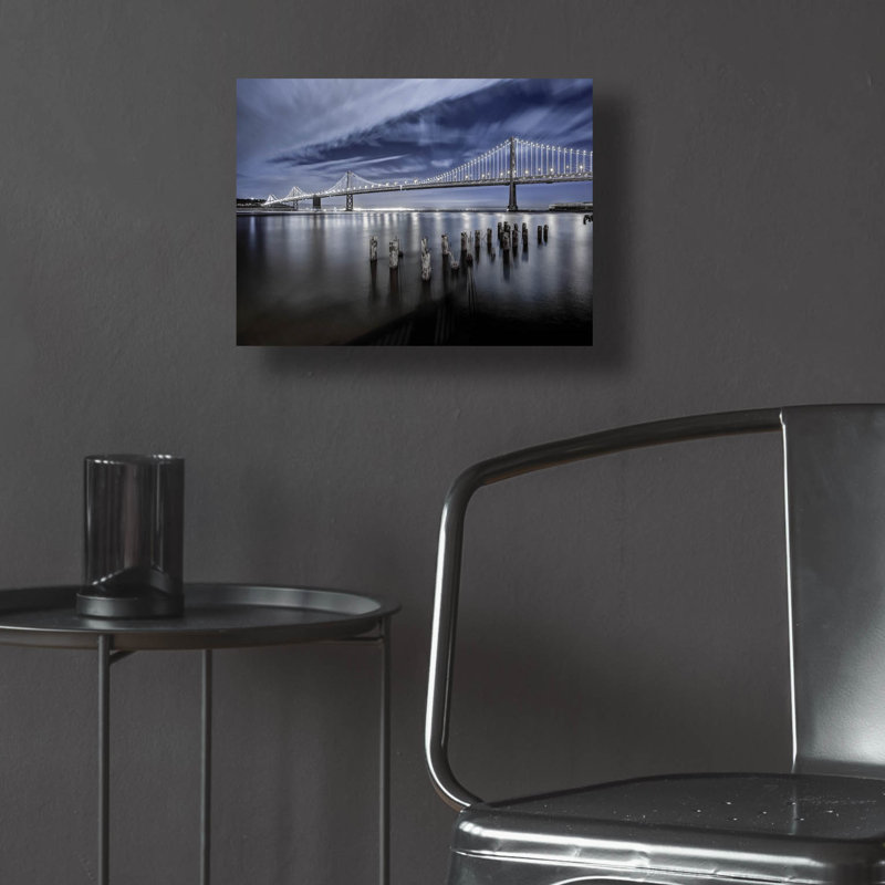 «The Bay Lights» par Toby Harriman Visuals, H 12 po x l 16 po x P 0,13 po