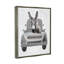 «Hello Sweet Cheekes Donkey On Wood», impression par lettres et lignes-93853286-93844686