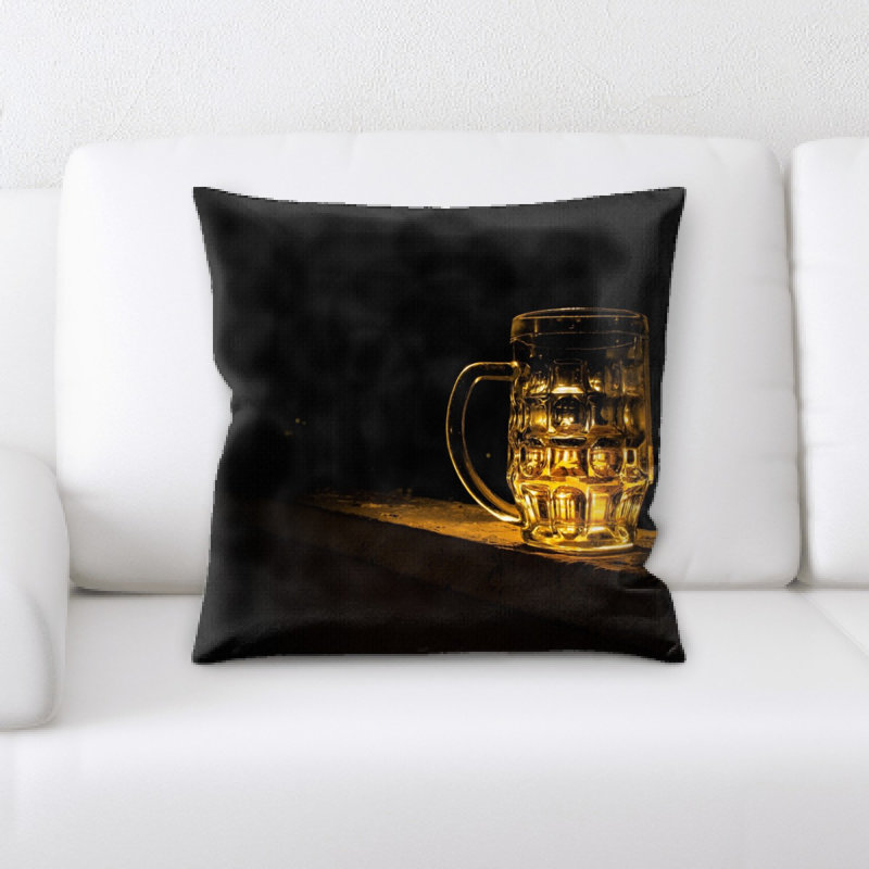 Coussin décoratif à bière