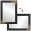 Solid Wood Rectangle Mirror