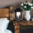 Durim 1 Light Table Lamp With Matte Black And Rope Finish And White Shade