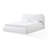 Elena Upholstered Bed In Vanilla Linen-103976342
