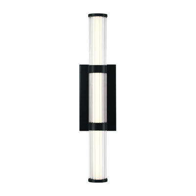 Applique murale noire 21 po Fayton
