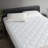 Overfilled Deep Pocket Mattress Pad White -282219133