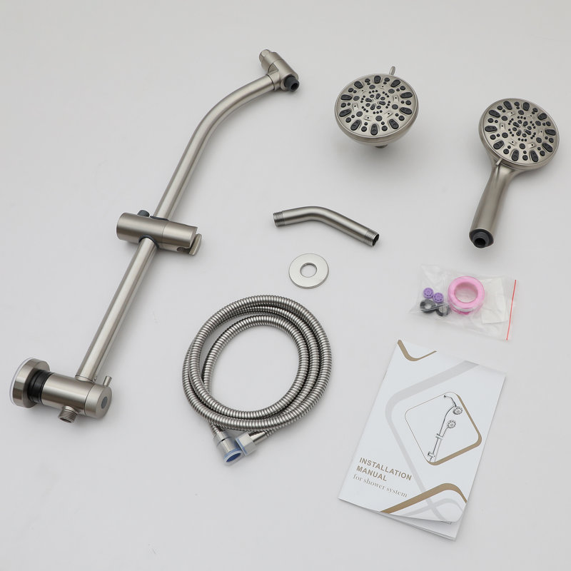 4.7 Inch Multi-Function Dual Shower Head