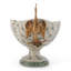 Green Bird Peacock Handle Basin