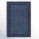 Dolma Handmade Loomed Wool Navy/Dark Blue Rug