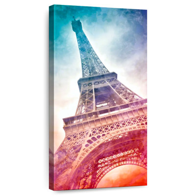 Vibrant Eiffel Tower