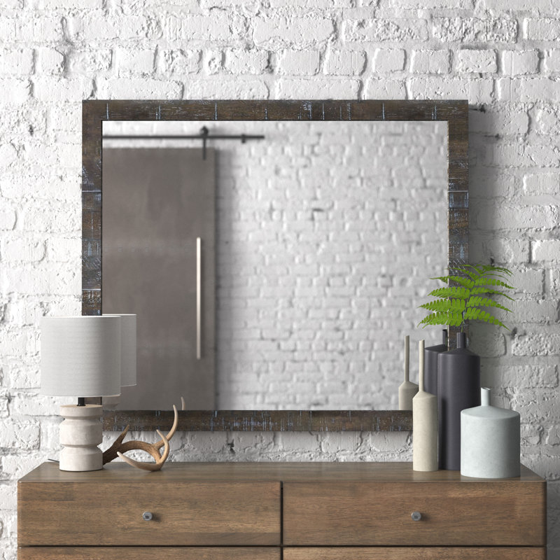 Solid Wood Flat Mirror