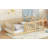Twin Size Montessori Floor Bed With Fence, Door, And Wood Slats For Kids, Toddlers, Girls, And Boys - Oak-1225045218-1225045221