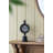 Analogue Electric Tabletop Clock with Alarm in Black