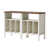 Rustic White/Honey Brown