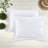 Reversible 4-piece Microfiber Bedding Set With Ruffle Design, White Full/queen, Style