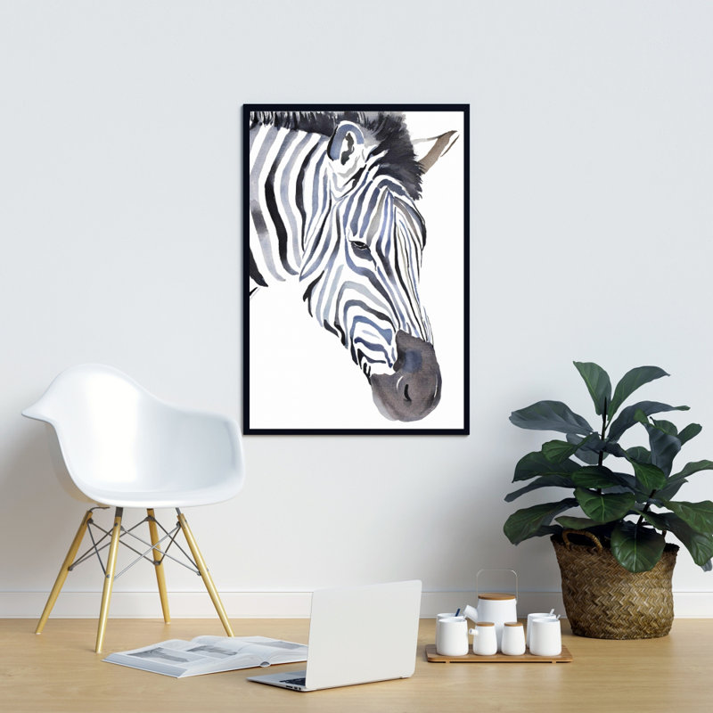 " Zebra ", 36" H x 24" W