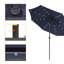 Parasol de marché inclinable 9 pi Donyel-1789839466