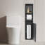 Porte-papier hygiénique encastré 32,28 po Modern-122578429