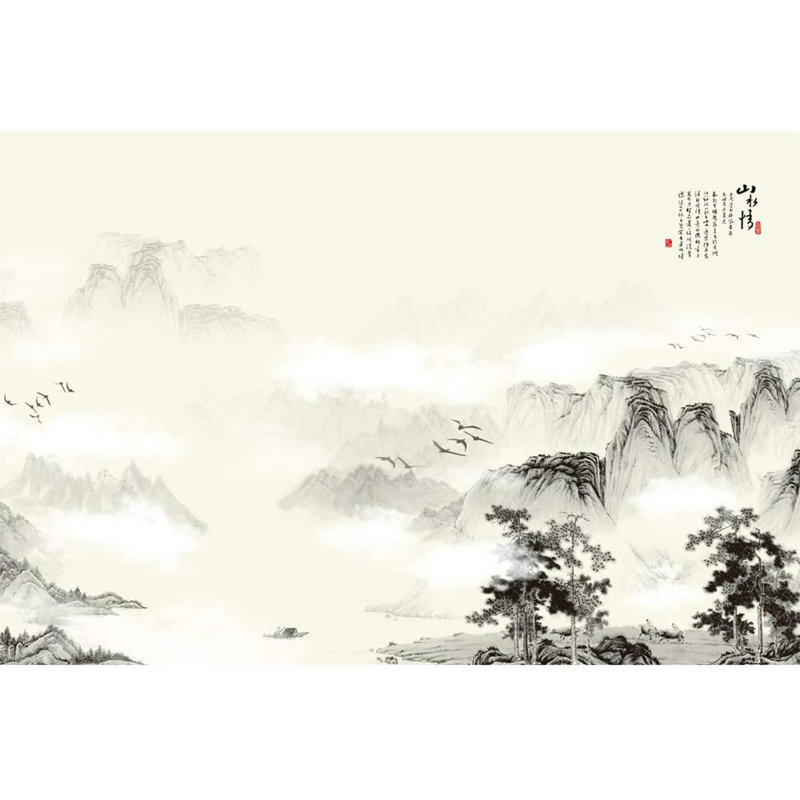 Chinesewm Peel & Stick Border, 100" L x 144" W