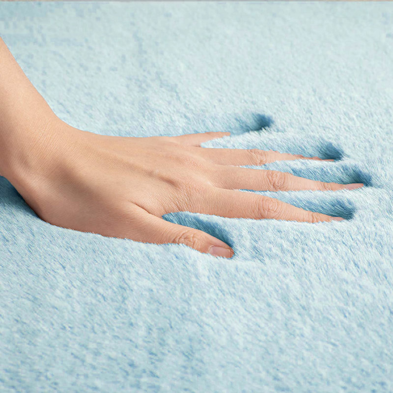 Icilia Faux Fur Washable Indoor Rug, Novelty 2' x 3'