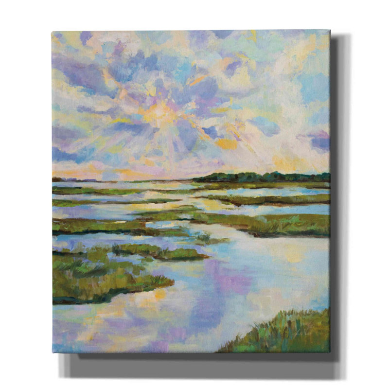 'Weekapaug' by Jeanette Vertentes, Canvas Wall Art, 30" H x 26" W x 1.5" D