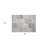 2' X 3' Taupe Patchwork Washable Indoor Outdoor Area Rug