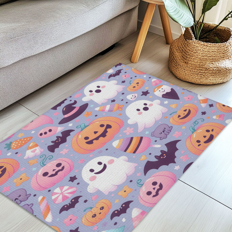 Tapis tressé Whispering Witches, Rectangle 3' x 5'