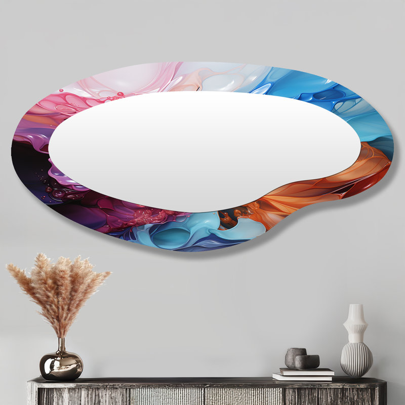 Miroir mural grand arc-en-ciel Rainbow Charm