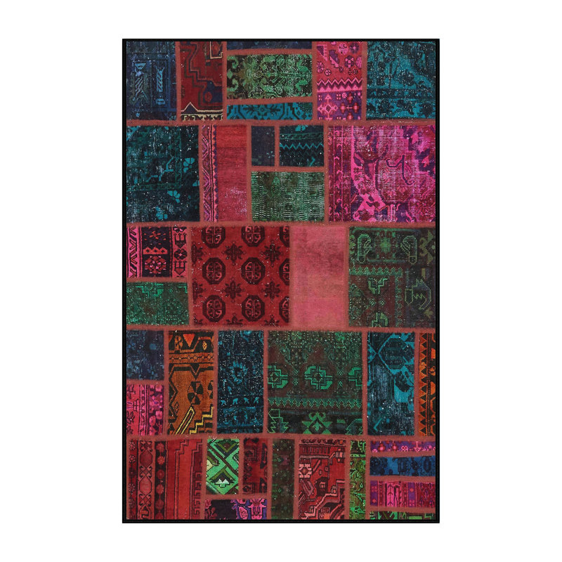 Abstract Indoor Rug, Rectangle 8' x 12'
