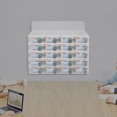 Casier de rangement pour téléphone portable 20 emplacements