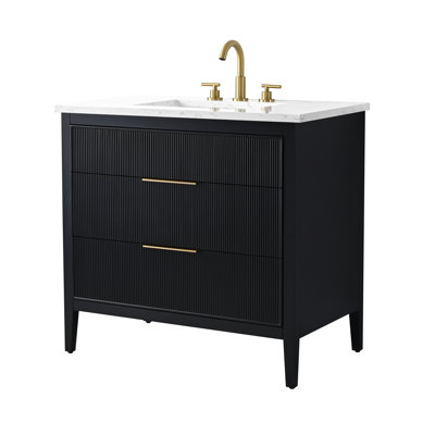 Bilroy 36" Oak Single Bathroom Vanity